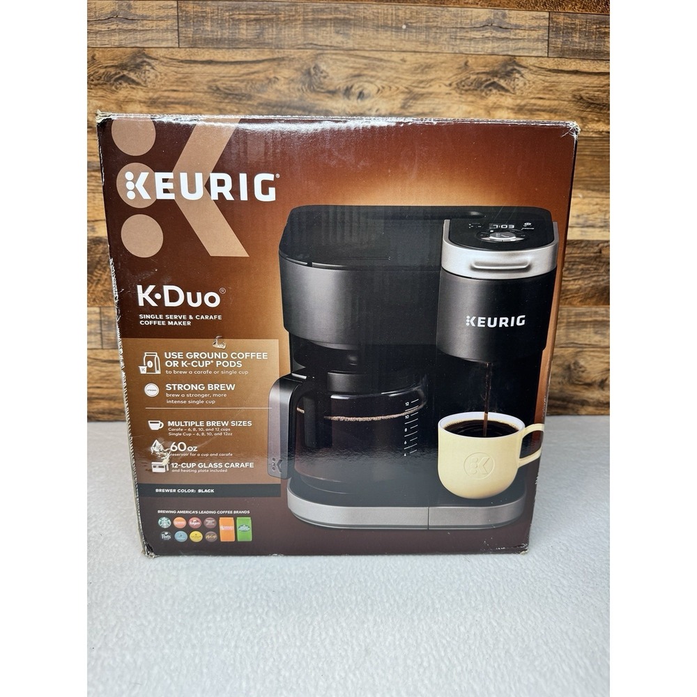 Keurig K-Duo Single-Serve & Carafe Coffee Maker - Black